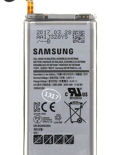 باتری اورجینال گوشی سامسونگ Samsung Galaxy S8